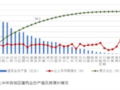 2024 年上半年建筑业实现增加值 37771亿元，同比增长4.8%